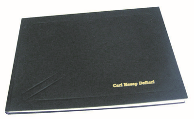 DİLMAN CARİ HESAP DEFTERİ CİLTLİ YAN 20x28 320 YP 1111