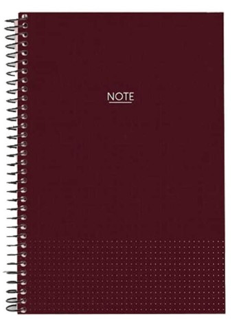 DİLMAN DEFTER NOTE SPİRALLİ SERT KAPAK PERFORAJLI A4 120 YP ÇİZGİLİ 2265