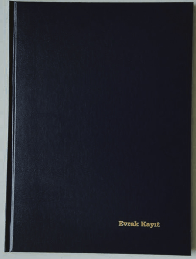 DİLMAN EVRAK KAYIT DEFTERİ CİLTLİ 22.5x32 192 YP 5014