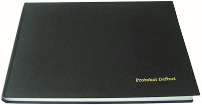 DİLMAN HASTA KAYIT PROTOKOL DEFTERİ CİLTLİ 22.5x32 192 YP YATAY 5041