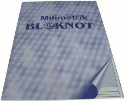 DİLMAN MİLİMETRİK BLOK A4 MAVİ 30 YP 2110