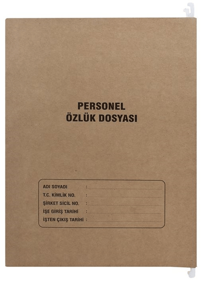 DİLMAN PERSONEL ÖZLÜK DOSYASI ASKILI DOSYA SEPERATÖRLÜ 4 LÜ 9229