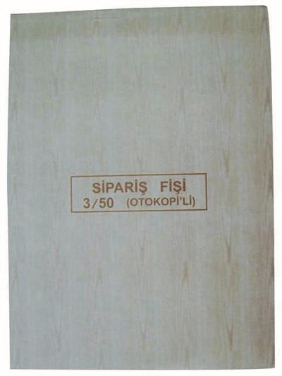 DİLMAN SİPARİŞ FİŞİ 3/50 2 NÜSHA 4207
