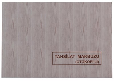 DİLMAN TAHSİLAT MAKBUZU 2/50 2 NÜSHA 4015