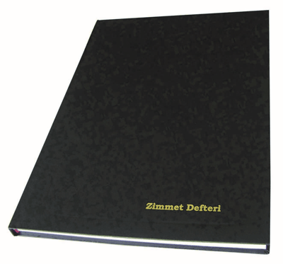 DİLMAN ZİMMET DEFTERİ CİLTLİ 22x32  96 YP 5053
