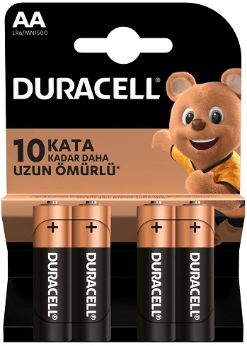 DURACELL PİL 4 LÜ AA KALEM