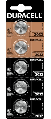 DURACELL PİL DÜĞME 3V 5 Lİ 2032 5003740