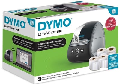 Dymo Labelwriter 550 Termal Etiket Yazıcısı (Promosyonlu Paket)