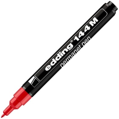 EDDING ASETAT KALEMİ E-144M KIRMIZI