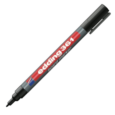 EDDING BEYAZ TAHTA KALEMİ E-361 SİYAH ED36101