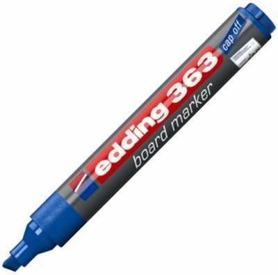 EDDING BEYAZ TAHTA KALEMİ E-363 MAVİ