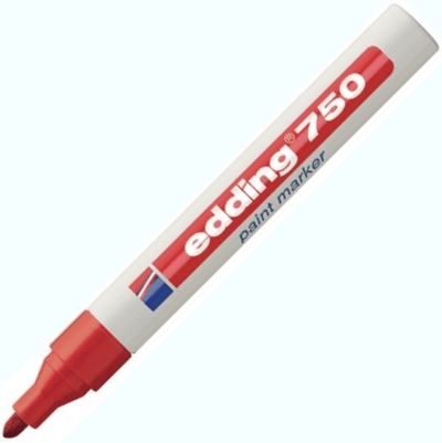EDDING DEKORASYON MARKÖRÜ E-750 KIRMIZI