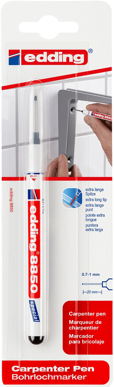 EDDING MONTAJ İŞARETLEME KALEMİ E-8850 TEKLİ BLS.