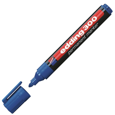 EDDING PERMANENT MARKÖR E-300 AÇIK MAVİ