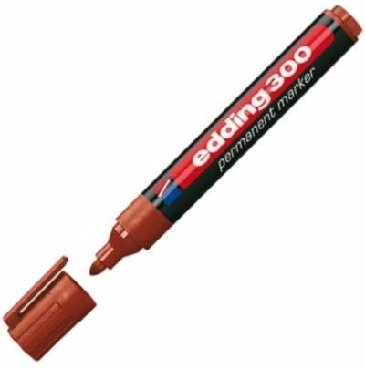 EDDING PERMANENT MARKÖR E-300 KAHVERENGİ