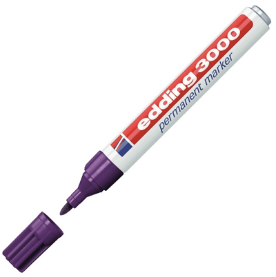 EDDING PERMANENT MARKÖR E-3000 MOR