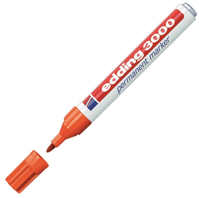 EDDING PERMANENT MARKÖR E-3000 TURUNCU