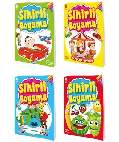 Ema Çocuk - Sihirli Boyama 4 Çeşit