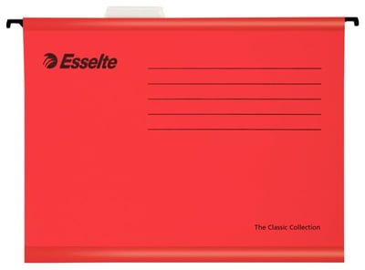 ESSELTE ASKILI DOSYA PENDAFLEX EKO 9031 25 Lİ KIRMIZI