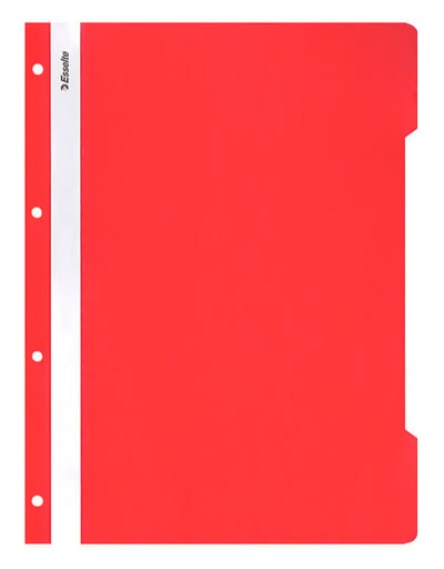 ESSELTE TELLİ DOSYA SLT-4199 KIRMIZI 50 Lİ