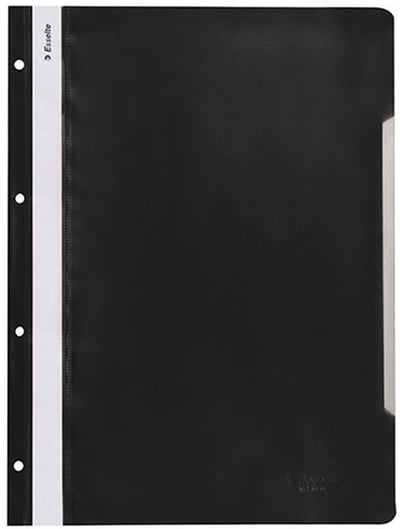 ESSELTE TELLİ DOSYA SLT-4199 SİYAH 50 Lİ