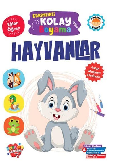 Etkinlikli Kolay Boyama – Hayvanlar