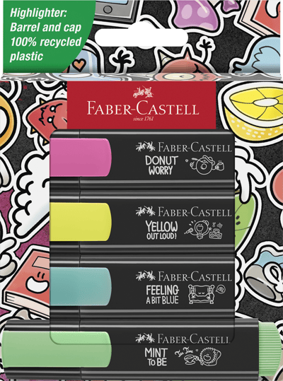 FABER FOSFORLU KALEM GRAFFİTİ 46 SET 4 LÜ 254690