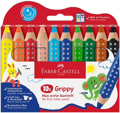 FABER GRIPPY BOYA KALEMİ 10 LU 5171110625000
