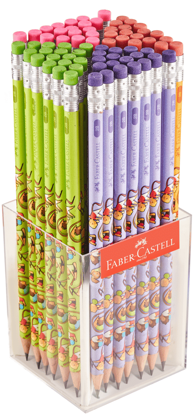 FABER KURŞUN KALEM SİLGİLİ JİMNASTİK 2B 72 Lİ (FSC) 5244000032000