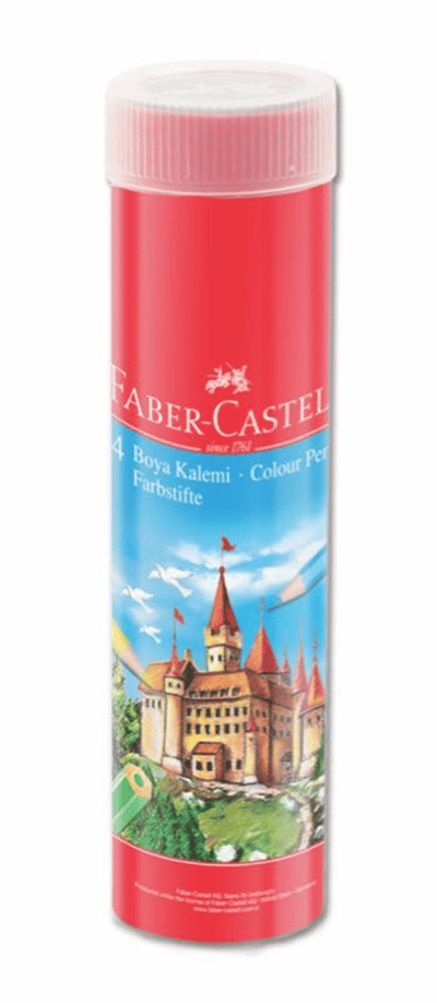 FABER KURU BOYA RED LİNE 24 LÜ TÜP 116524