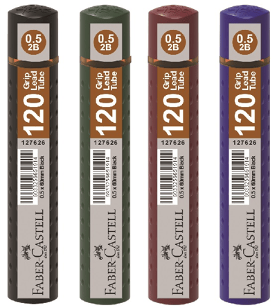 FABER MİN GRIP 0.5MM 2B 60MM 120Lİ KOYU YEŞİL 127630