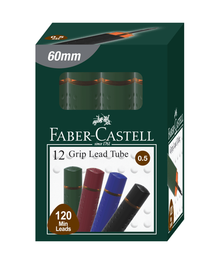 FABER MİN GRIP 0.5MM 2B 60MM 120Lİ KOYU YEŞİL 127630