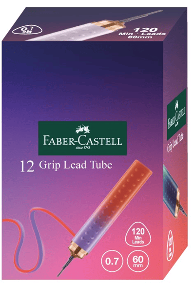 FABER MİN GRIP 0.7 2B 60 MM 120 Lİ SOFT T FLOW ED.ASORTİLİ 127742