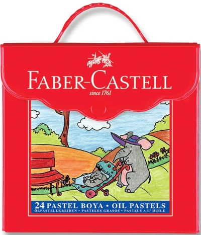 FABER PASTEL BOYA RED LİNE 24 RENK ÇANTALI 125125