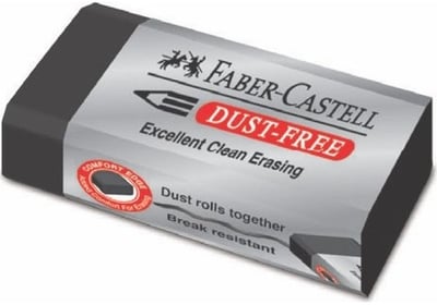 FABER SİLGİ DUST-FREE SİYAH 24 LÜ 187171