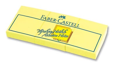FABER YAPIŞKANLI NOT KAĞIDI SARI 50X40MM 3LÜ 565301