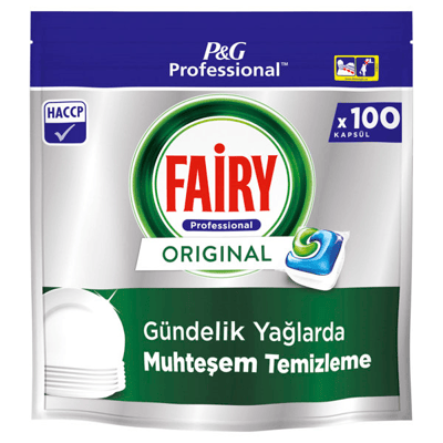 FAIRY BULAŞIK MAKİNESİ DETERJANI TABLET ORJİNAL JAR 100 LÜ