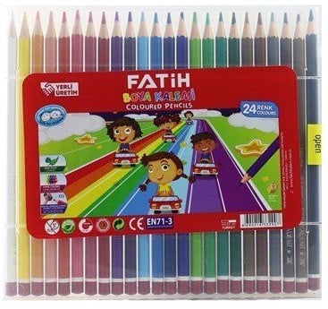 FATİH KURU BOYA 24 RENK ÇANTALI 33290