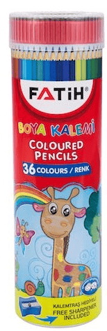 FATİH KURU BOYA 36 RENK TÜP TAM BOY 33190