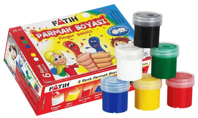 FATİH PARMAK BOYASI 6 RENK 50021
