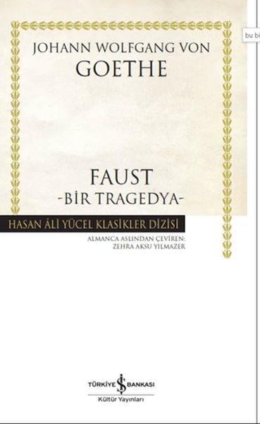 Faust-Bir Tragedya - Hasan Ali Yücel Klasikleri -Ciltli