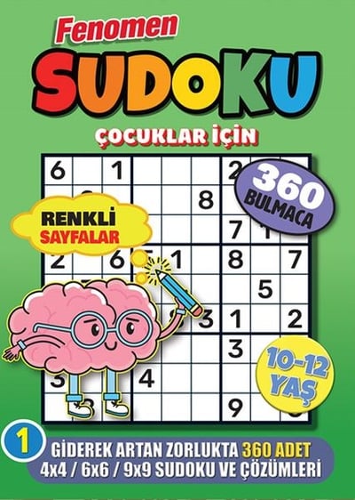 Fenomen Çocuklar İçin Sudoku 10-12 Yaş