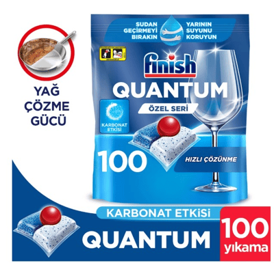 FINISH BULAŞIK MAKİNESİ DETERJANI TABLET ÖZEL SERİ 100 LÜ