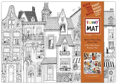Funny Mat - Komşular (Büyük Boy) - 68x48cm