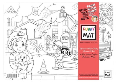 Funny Mat - Mini  İtfaiye