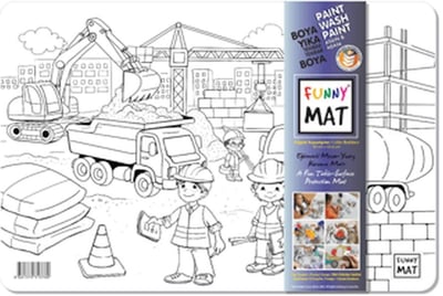 Funny Mat Küçük İnşaatçılar / Little Builders İkili Set