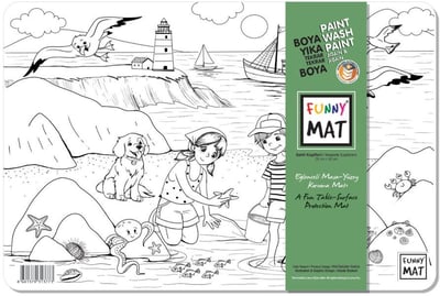 Funny Mat Sahil Kaşifleri / Seaside Explorers 25 x 35 cm