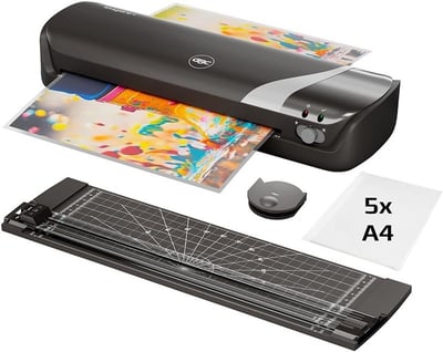 Gbc Laminasyon Makinesi Seti A4 İnspire Siyah 4410036