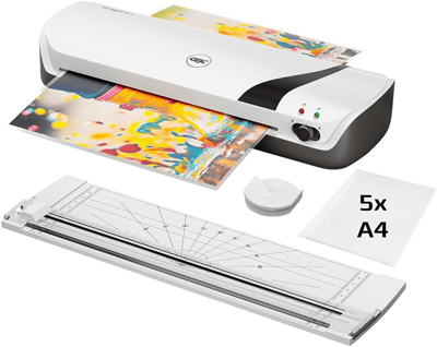 GBC LAMİNASYON MAKİNESİ SETİ A4 INSPIRE BEYAZ 4410034