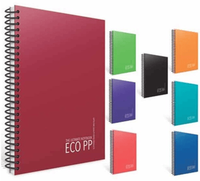GIPTA DEFTER EKO A4 SPİRALLİ PP KAPAK 80 YP. KARELİ 2030